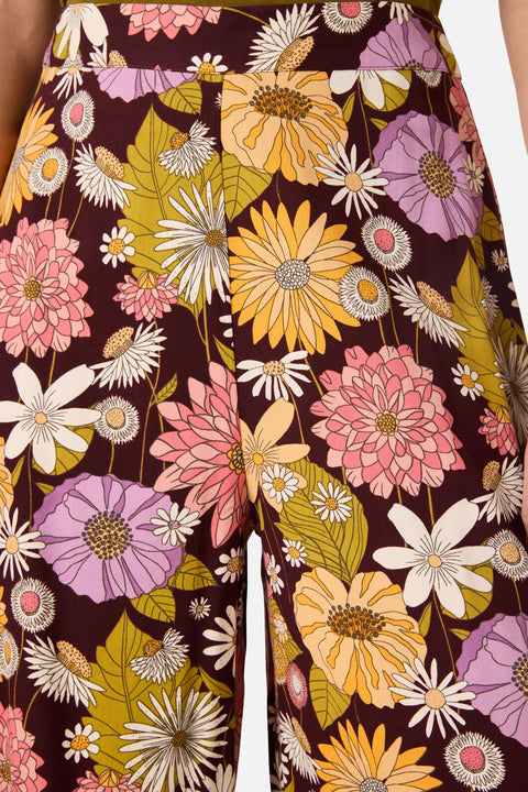 Leonie Floral Wide Leg Pant