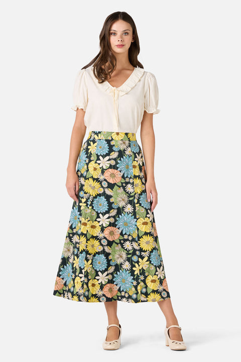 Leonie Floral Midi Skirt