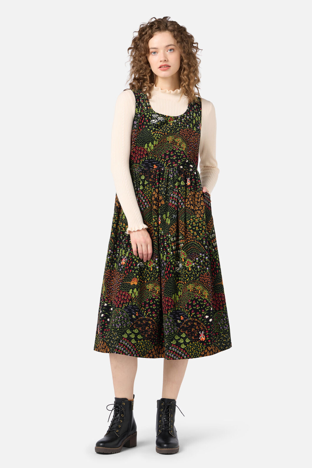 Rolling Hills Corduroy Midi Dress – ModCloth