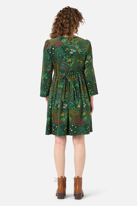 Rolling Hills Corduroy Smock Dress