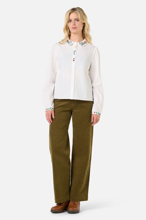 Garden Embroidered Blouse