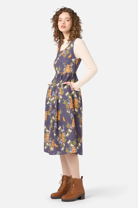 Quokka & Flora Midi Dress