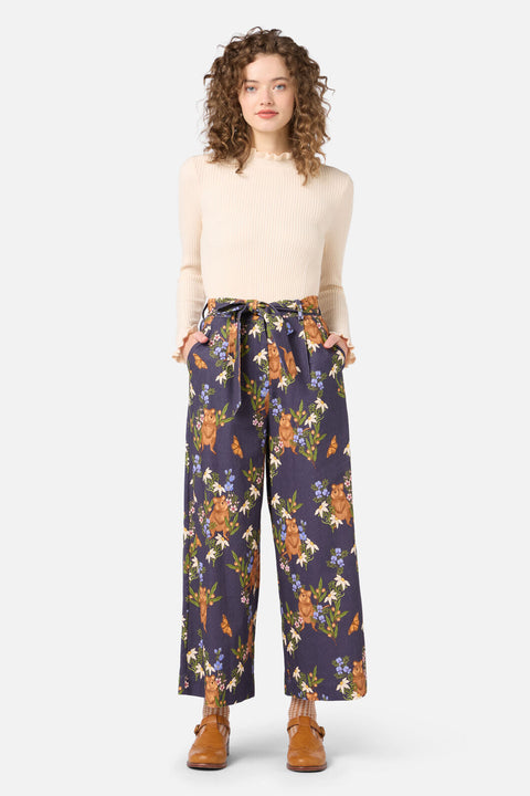 Quokka & Flora Culotte Crop Pants
