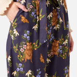 Quokka & Flora Culotte Crop Pants