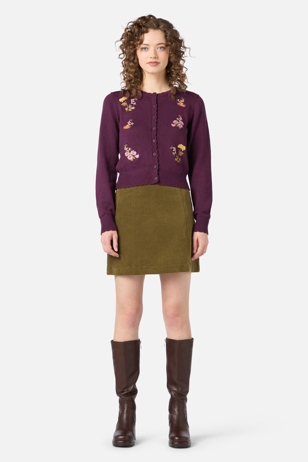 Winona Flower Embroidered Cardigan – ModCloth