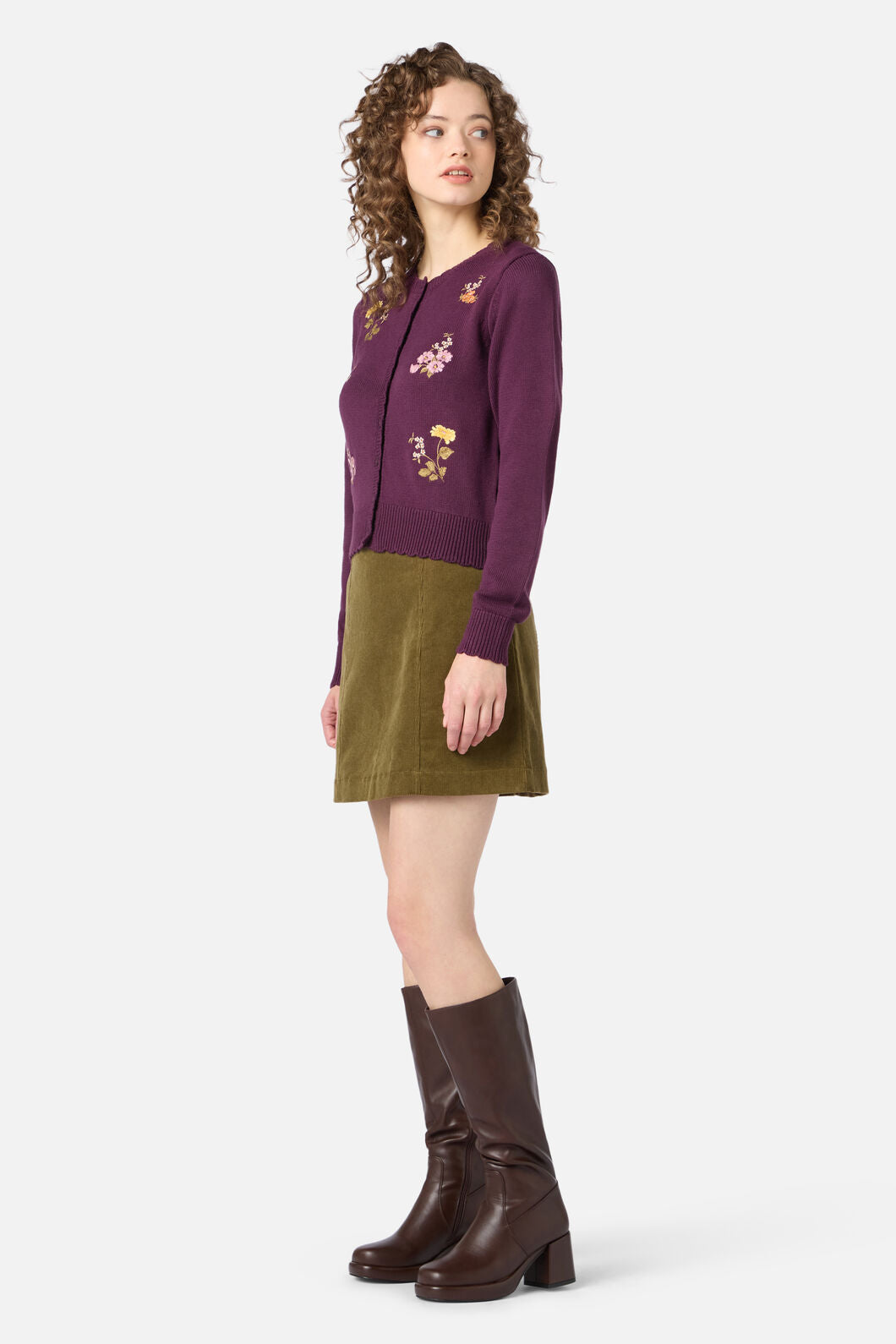 Winona Flower Embroidered Cardigan – ModCloth