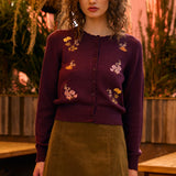 Winona Flower Embroidered Cardigan
