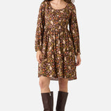 Forest Owl Mini Dress