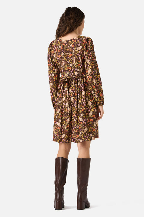 Forest Owl Mini Dress