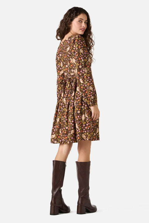Forest Owl Mini Dress