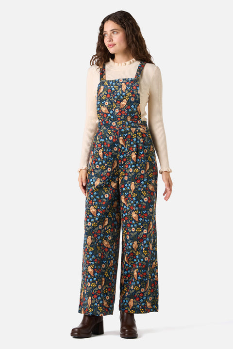 Forest Owl Cord Overall