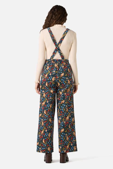 Forest Owl Cord Overall