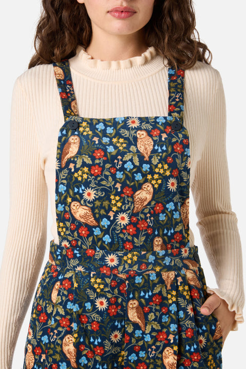 Forest Owl Cord Overall