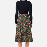 Fancy Foxes Midi Skirt