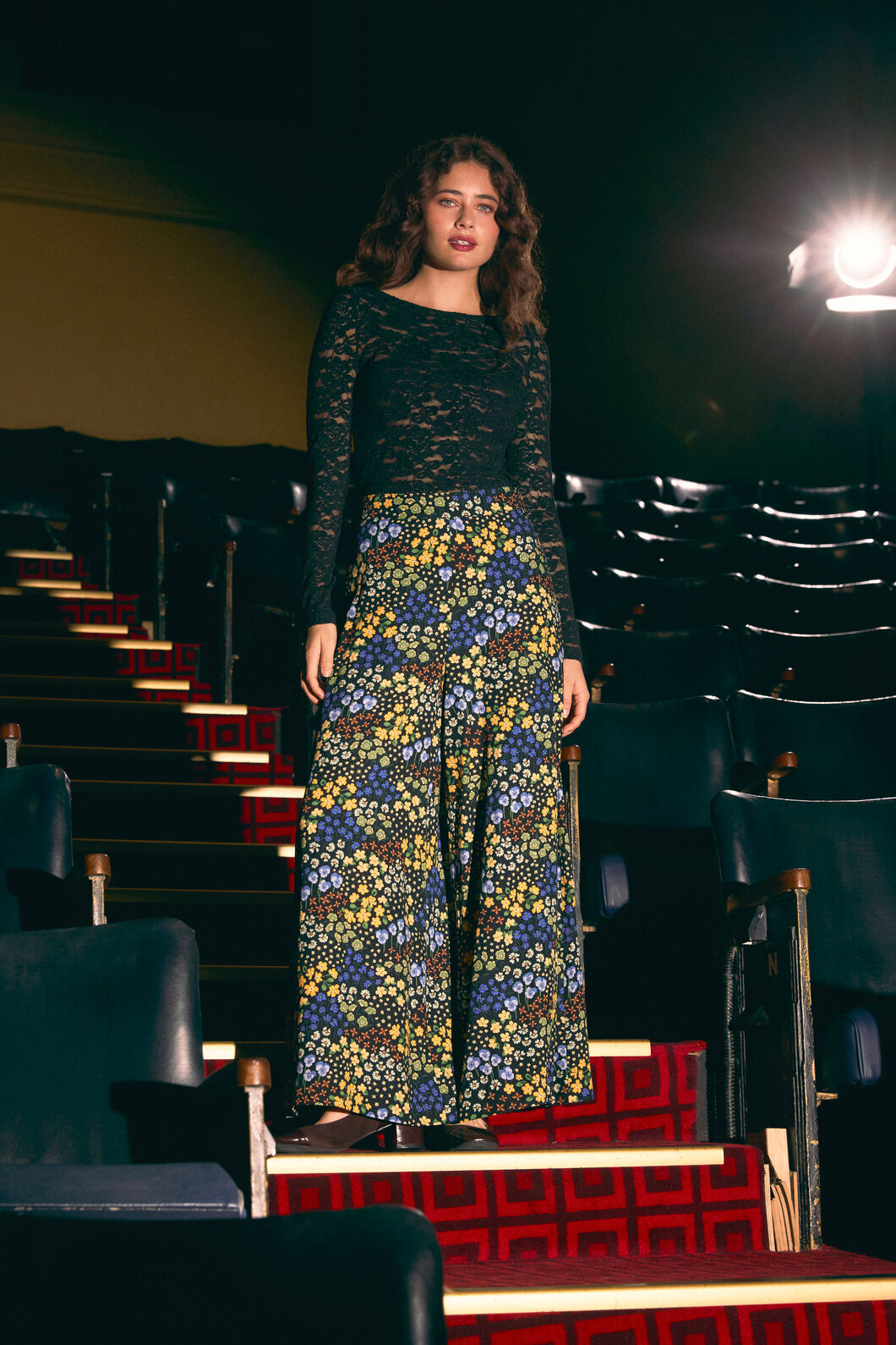 Iris Ditsy Palazzo Pant