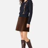 Roses Embroidered Cardigan