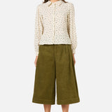 Lani Ditsy Long Sleeve Blouse