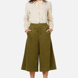 Lani Ditsy Long Sleeve Blouse