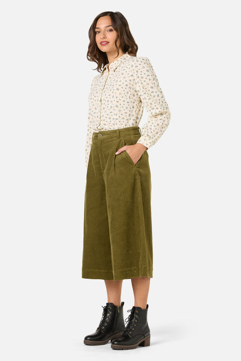 Lani Ditsy Long Sleeve Blouse