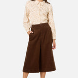 Lani Ditsy Long Sleeve Blouse