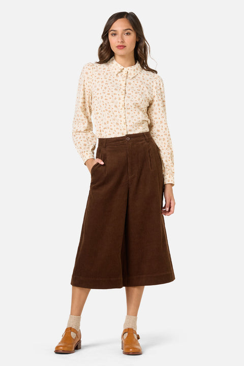 Lani Ditsy Long Sleeve Blouse