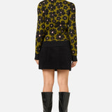 Donna Flower Knit Sweater