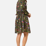 Joelle Folk Floral Mini Dress