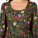 Joelle Folk Floral Mini Dress
