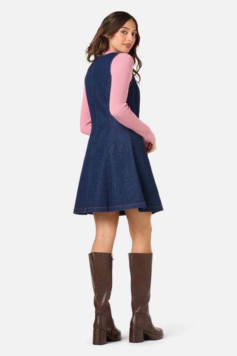 Joelle Embroidered Pinafore