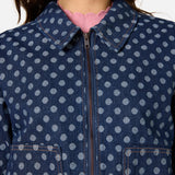 Polka Spot Denim Jacket