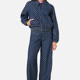 Polka Spot Denim Jacket