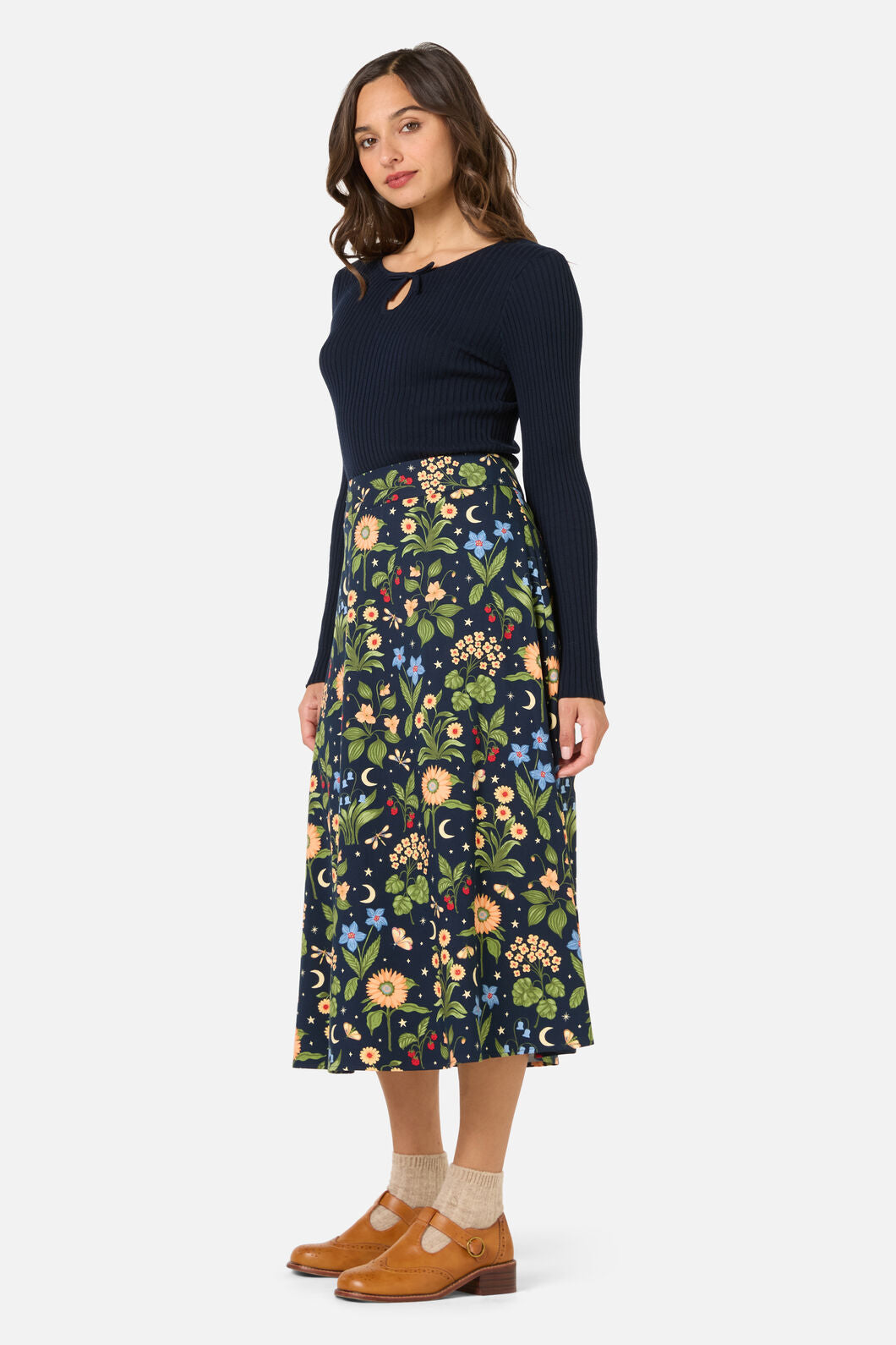 Midnight Garden Midi Skirt – ModCloth