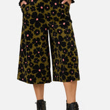 Donna Flower Corduroy Culotte