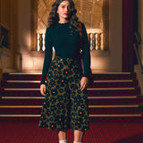 Donna Flower Corduroy Culotte