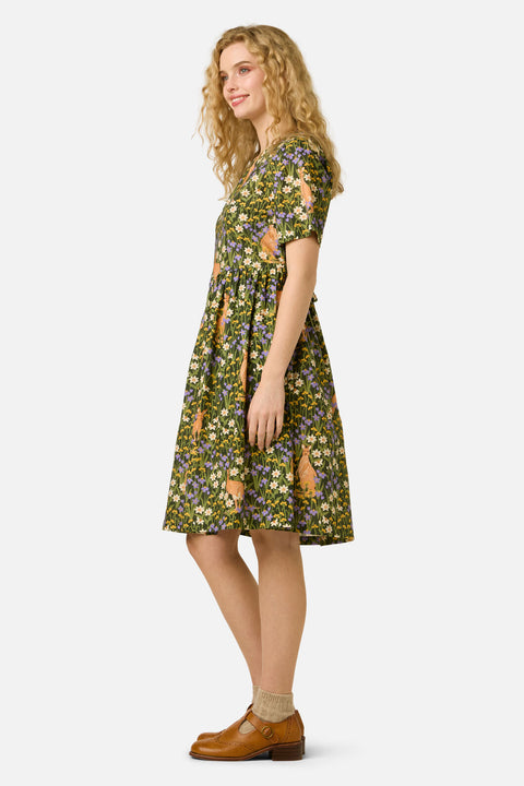 Kangaroo & Flora Smock Dress