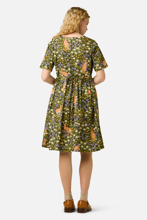 Kangaroo & Flora Smock Dress