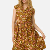 Kangaroo & Flora Shirt Dress