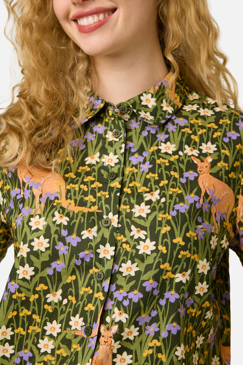 Kangaroo & Flora Shirt