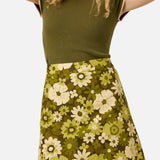 Twiggy Floral Mini Skirt