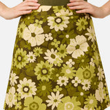 Twiggy Floral Mini Skirt