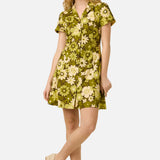 Twiggy Floral Shirt Dress