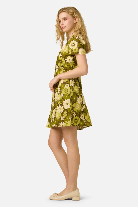 Twiggy Floral Shirt Dress