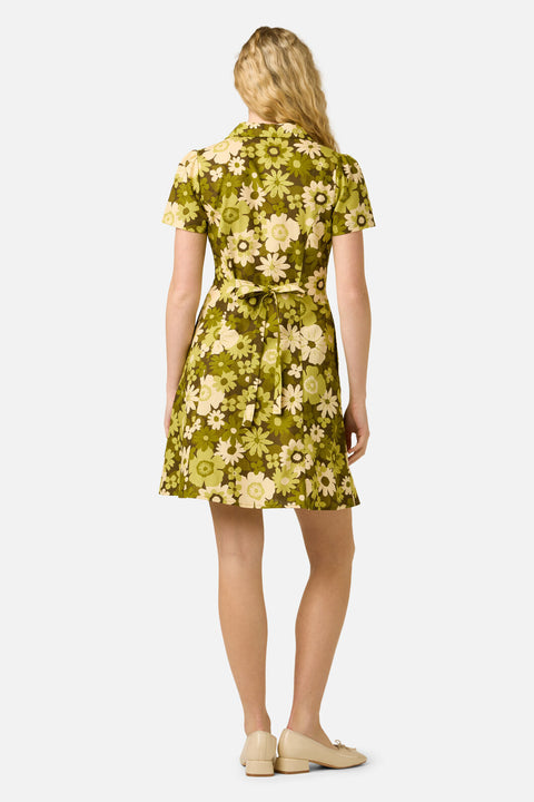 Twiggy Floral Shirt Dress