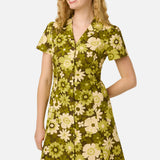 Twiggy Floral Shirt Dress