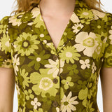 Twiggy Floral Shirt Dress