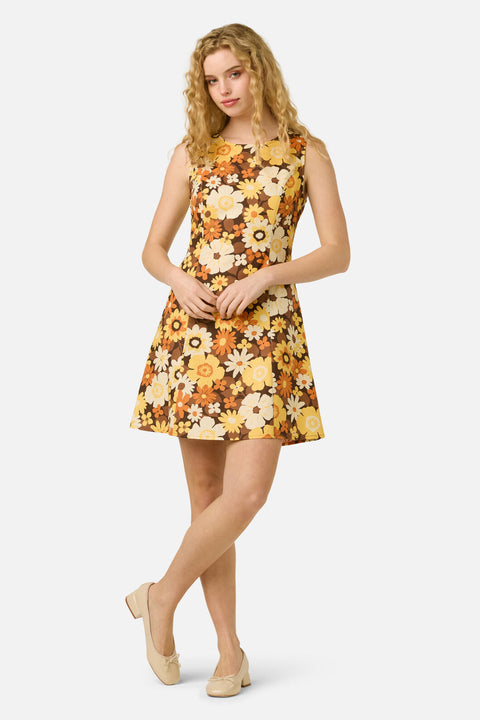 Twiggy Floral Shift Dress