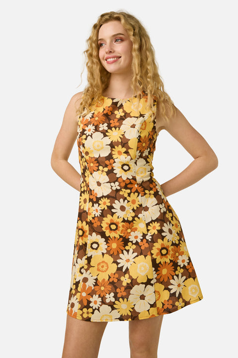 Twiggy Floral Shift Dress