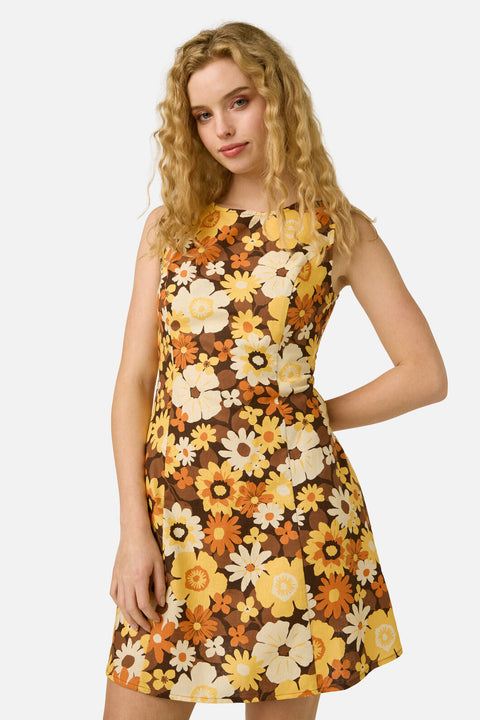 Twiggy Floral Shift Dress