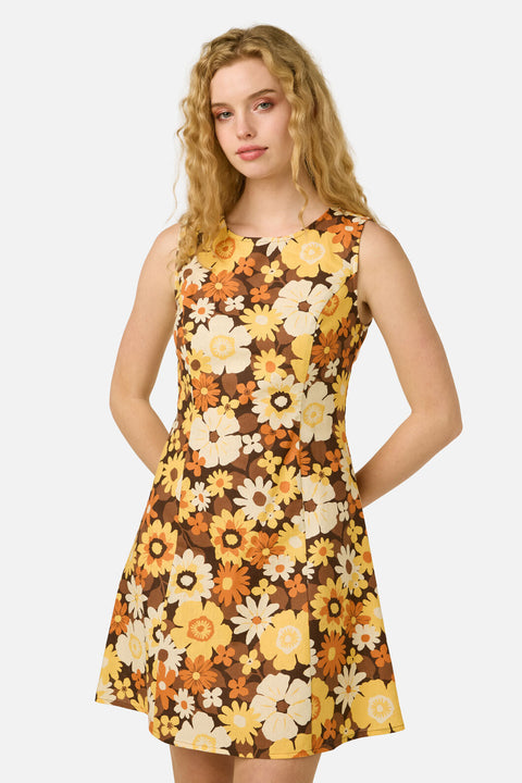 Twiggy Floral Shift Dress