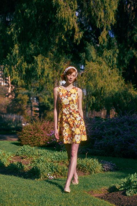 Twiggy Floral Shift Dress